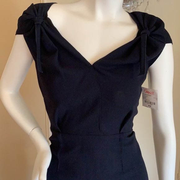 ROLAND MOURET Eclipse wool-crêpe midi dress size 2 - Picture 11 of 12